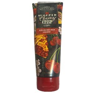 Bath & Body Works Sugared Cherry Crisp Ultra Shea Body Cream 8 Oz